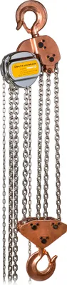 Produktbild von Delta Sparkless Funkenarmer Stirnradkettenzug ATEX Zone 1 Tragkraft 8,0t Länge 3,0m