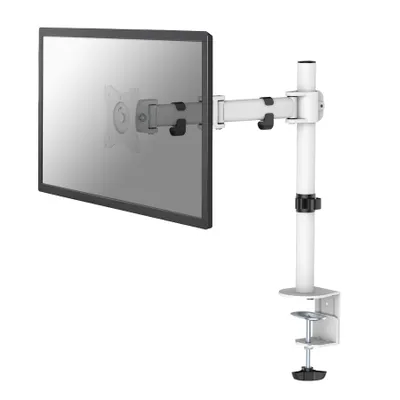 Produktbild von Neomounts NM-D135 - Befestigungskit - Voll beweglich - für LCD-Display - weiß - Bildschirmgröße: 25.4-76.2 cm (10"-30") - Klemmmontage, Tülle, Tischmontage