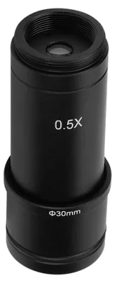 Immagine prodotto di Adattatore 0,5X CMount da 30/30,5 mm per fotocamera CCD da microscopio, per oculare o obiettivo