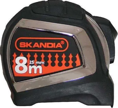 Productafbeelding van Rolbandmaat 8Mx25mm Topline Skandia