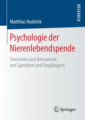 Obrázek produktu pro Psychologie der Nierenlebendspende