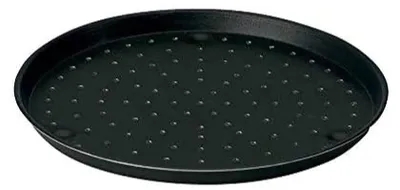 Pizzaform Aluminium mit Löchern 28 cm antihaftbeschichtet