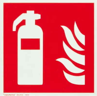 Image de SafetyMarking® Panneau de protection incendie - Extincteurs