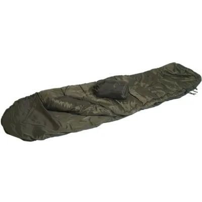 Produktbild von Leichter Sommerschlafsack Mumienform oliv 195x55x80 cm -0°C bis 10°C