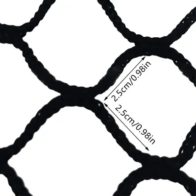 Immagine prodotto di Rete da golf, polietilene resistente, versatile, nera