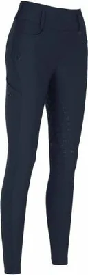 Produktbild von PIKEUR Damen Reitleggings Midwaist Malia Fullgrip Siedbdruck nightblue, Größe:36