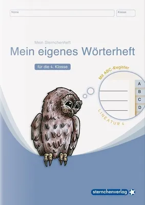Immagine prodotto di Mein eigenes Wörterheft - Lineatur 4 mit seitlichem ABC-Register
