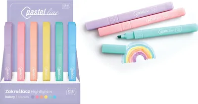 Produktbild von Interdruk Textmarker-Pastellfarbenlinie