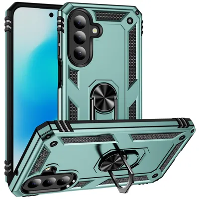 Produktbild von Samsung Galaxy A27 Hülle - Coverup Armor Ring Ständer Back Cover - Mintgrün