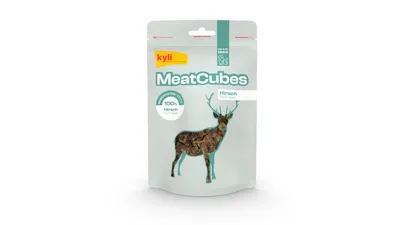 Produktbild von kyli MeatCubes Hirsch 150 g