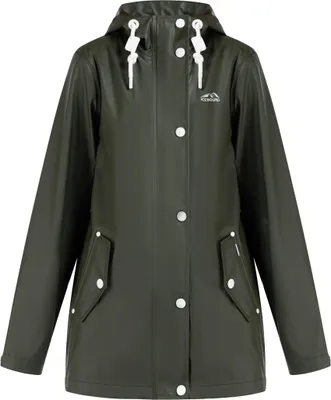 Produktbild von ICEBOUND damen regenjacke - dunkleolive, XS