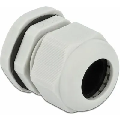 Produktbild von DeLOCK Kabelverschraubung PG21 10 Stück grau, Grau, Kunststoff, 10 Stück(e), PG21, 1,8 cm, IP68