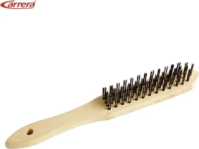 Image de Brosse métallique Carrera 29,5cm Brosse métallique Brosse métallique Brosse manuelle