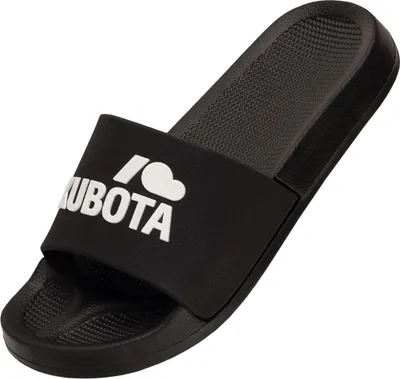 Produktbild von Kubota Badelatschen Herren Badeschlappen Rutschfest Badeschuhe "Basic" Schwarz, 46