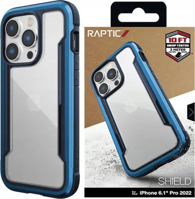 Image de Raptic X-Doria Shield Case Iphone 14 Pro Max Armoured Case Blue