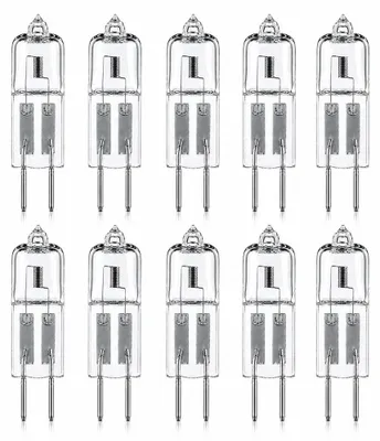 Produktbild von 10 x Halogen Stiftsockellampe Kapsel 10W G4 12V warmweiß hitzebeständig OEM