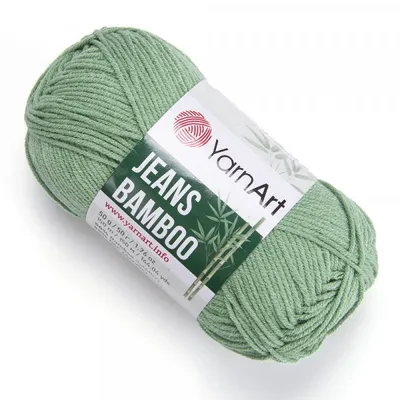 Produktbild von Yarn Art Jeans Bamboo 138 Petrol Green Strickgarn