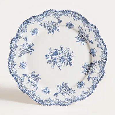 Zdjęcie produktu dla HOMLA Talerz LOURRY obiadowy granatowy 27 cm