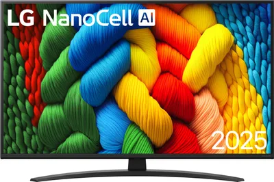 LG NanoCell smartTV 43NANO81A6A 43 zoll Fernseher 4K AI Upscaling