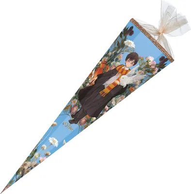 Produktbild von Nestler Schultüte Harry Potter Fantasy eckig mit Tüllverschluss 85cm