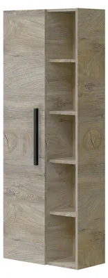 Obrázek produktu pro Nástěnná skříňka s 1 dvířky a 5 úložnými výklenky, V 135 cm