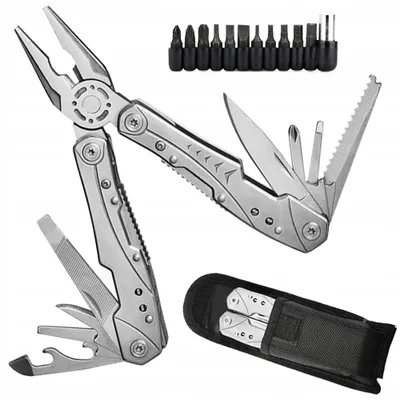 Immagine prodotto di Verk 14385 Coltello multiuso MULTITOOL 23 in 1 argento