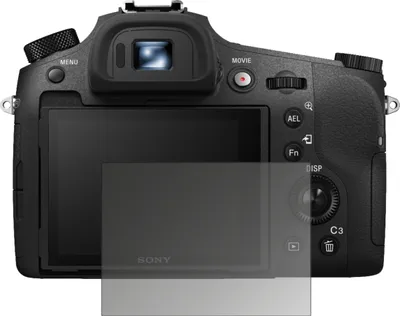 Produktbild von Blickschutzfolie für Sony Cyber-Shot DSC-RX10 II matt Schutzfolie Folie Display Schutz dipos