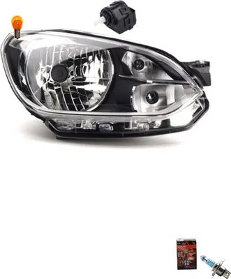 Immagine prodotto di Fari + lampade Osram Night Breaker Laser compatibili con VW Up! dal 12/2011 al 06/2016, lato destro, codici: 8L0941295B, 8L0941295A, 1S1941016L, 1S1941016J, 1S1941016N. Johns