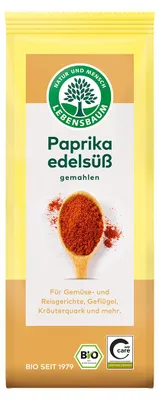PAPRYKA SŁODKA MIELONA BIO 50 g - LEBENSBAUM