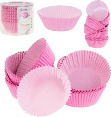 Produktbild von Cupcake-Formen 150 Stück Rosa Papier-Muffinformen 7Cm