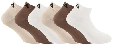 Produktbild von FILA Socken Herren und Damen 43-46, Baumwolle 6er-Pack, Beige
