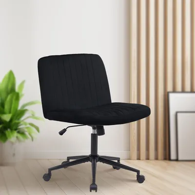 Produktbild von Bürostuhl HLO-CP192 Samt  schwarz