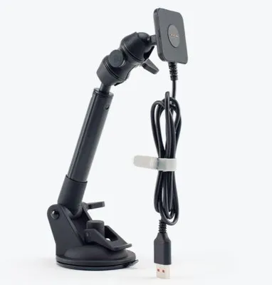 Produktbild von Crosscall X-CAR PRO, Auto, Zigarettenanzünder, USB, Kabelloses Aufladen, 1 m, Schwarz
