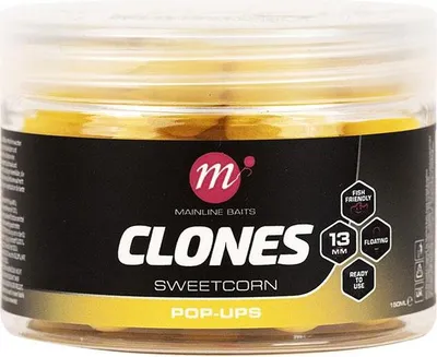 Produktbild von Mainline Baits Clones Pop Ups 13 mm Sweetcorn
