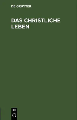Produktbild von Das christliche Leben