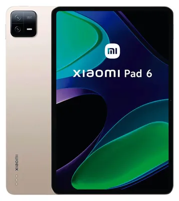 Immagine prodotto di Xiaomi Pad 6 8/128GB champagnerfarbenes Tablet