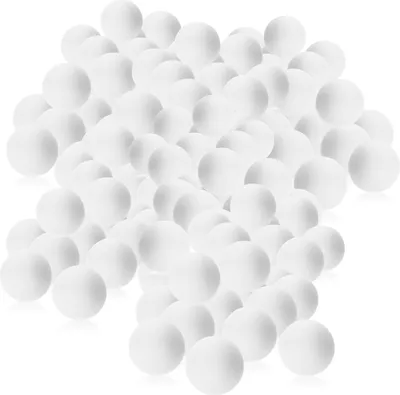 Produktbild von COM-FOUR® 144x Tischtennis-Ball aus ABS, weiße Tischtennisbälle in Standardgröße