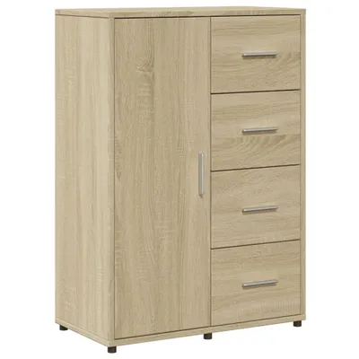 Produktbild von Sideboard Sonoma-Eiche 60x31x84 cm Holzwerkstoff