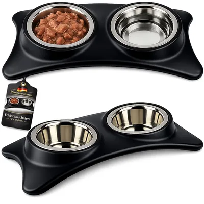 Produktbild von Futterstation Hund Katze Hundenapf Napfhalter Futterbar Erhöht Hundebar Napf