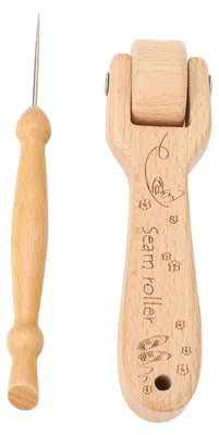 Image de Rouleau ergonomique en bois de hêtre pour la couture