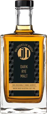 Produktbild von Dark Rye Malt Whisky J.H. 700ml von der Whiskyerlebniswelt Haider