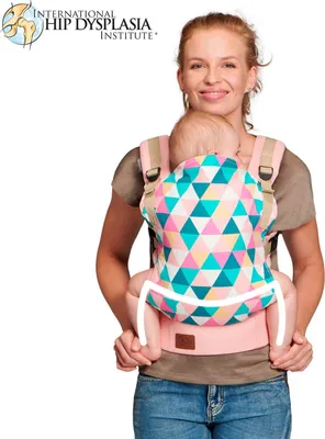 Produktbild von Ergonomische Babytrage NINO Kinderkraft rosa