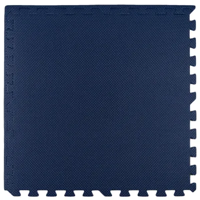 Immagine prodotto di Tappetino in schiuma Humbi 180x60 – Grande puzzle in schiuma impermeabile e sicuro, 3 pezzi. Blu navy