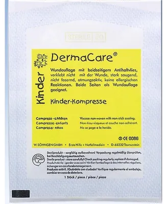 Produktbild von Kompresse DermaCare Kinder 8x6cm