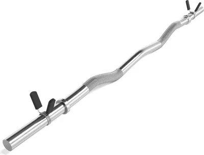 Obrázek produktu pro ScSPORTS SZ činka 120 cm, chrom, 30 mm, pružinové uzávěry