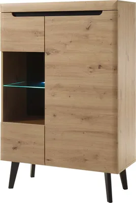Produktbild von Vitrine Torge - Artisan Eiche ohne Beleuchtung