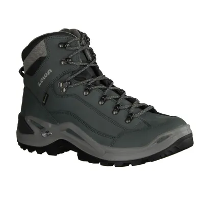 Produktbild von Lowa Renegade GTX MID Herren Wanderschuhe Hellgrau Wasserdicht NEU - Wanderschuhe Outdoor Herren, Grau, leder/textil (nubuk)