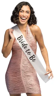 Produktbild von Schärpe "Bride to be" für Junggesellenabschied | Rosa