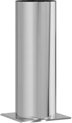 Produktbild von Kamin Kopf Erweiterung Silber 29 x 29 x 50 cm Edelstahl