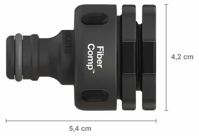 Produktbild von Fiskars Fibercomp Wasserhahnkupplung – Multi 1/2 3/4 1 1027056